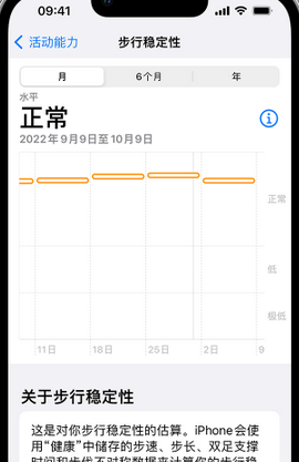 南皮iPhone手机维修如何在iPhone开启'步行稳定性通知'