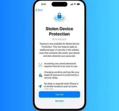 南皮苹果授权维修店分享被盗设备保护功能开启方法 