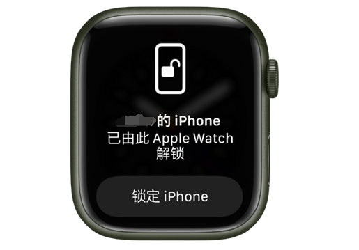 南皮苹果手机维修分享用 AppleWatch 解锁配备面容 ID 的 iPhone方法 